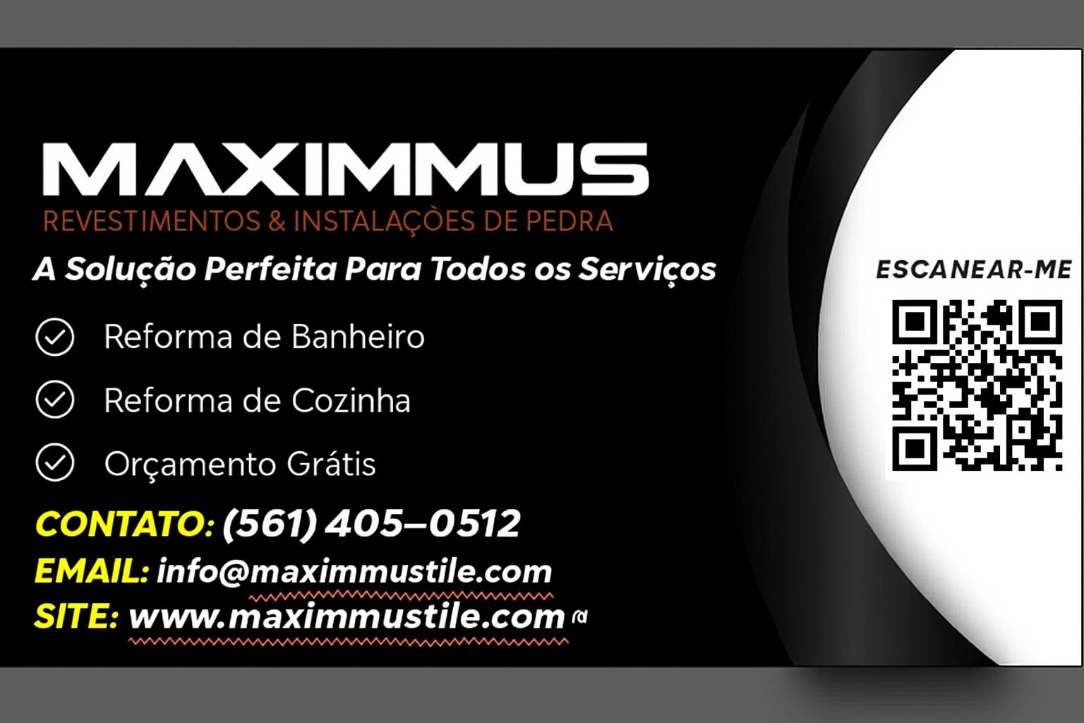 Cartão de visita Maximmus